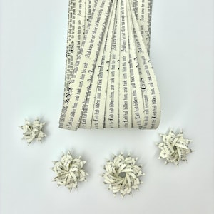 Biblia Vintage~ Tiras de papel Froebel (50 unidades)