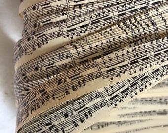 Vintage Music~ Moravian German Froebel Star Paper (52 strips)
