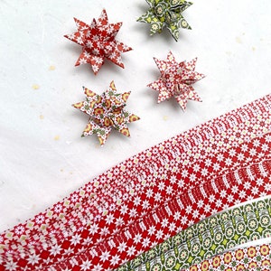 LeMoyne Star Ast Christmas~ Weaving Star Paper (50 strips)