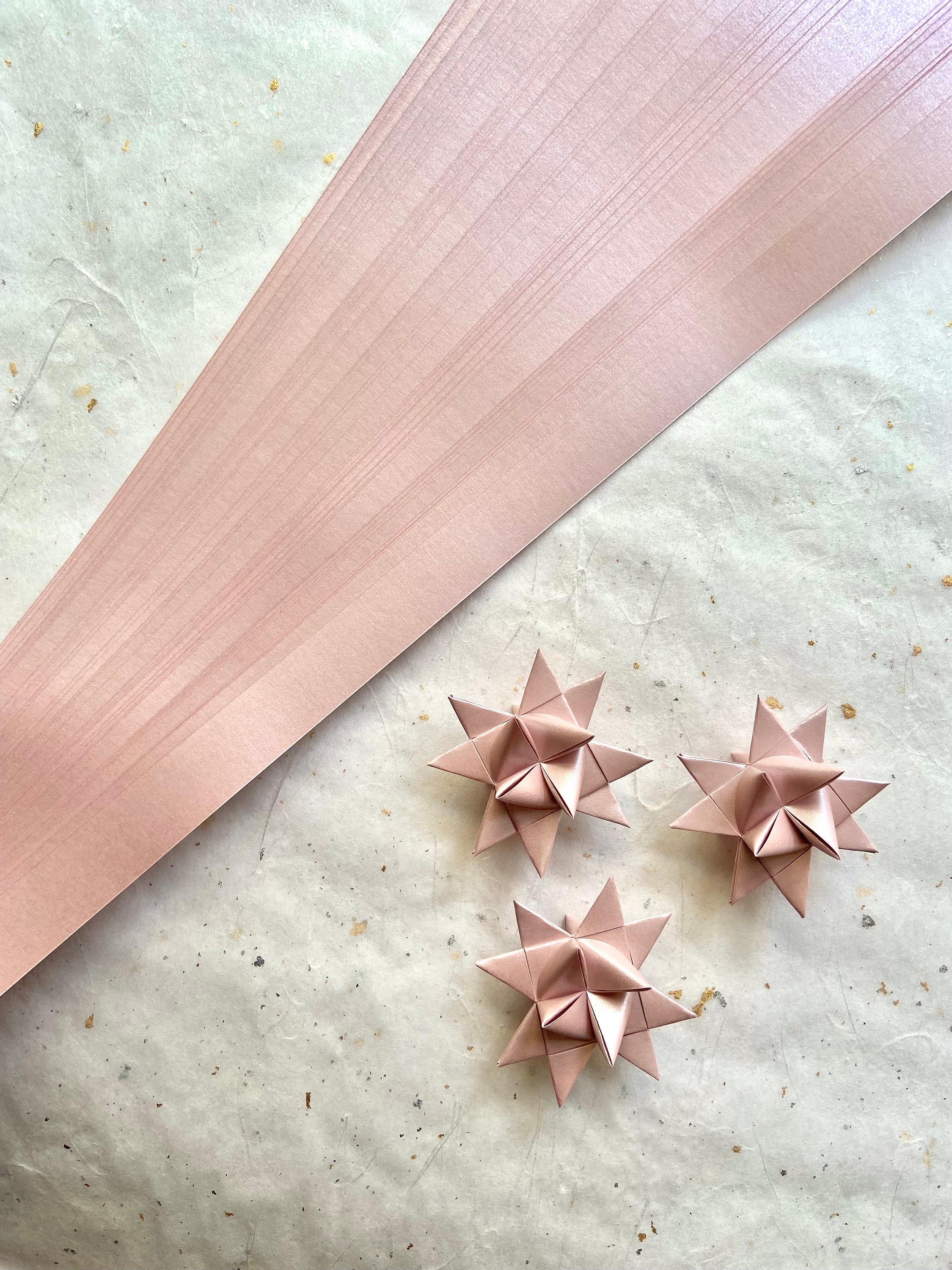 Origami froebel star, DIY paper star