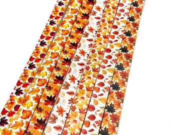 Autumn Leaves~ Froebel Paper Strips (56ct)