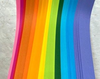 Rainbow~ Froebel Paper Strips (100ct)