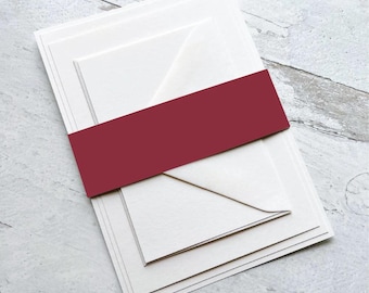 Maroon~ Froebel Paper Strips (50ct)