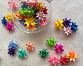 Ozdoba wypełniona szkłem ~Tęcza (2,5 cala)