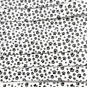 Paw Prints~ Froebel Paper Strips (50ct) | Hand-Printed Artisan Moravian Star Folding Paper
