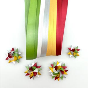 Holiday Shimmer~ Froebel Paper Strips (100ct)