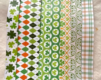 St Patrick’s Day~ Froebel Star Paper Strips (64ct)