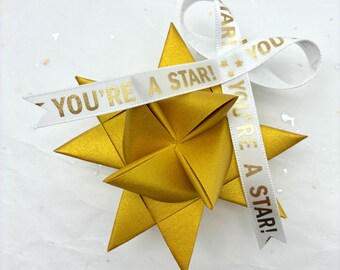 Gold “You’re a Star” Ornament Favor (3 inch)