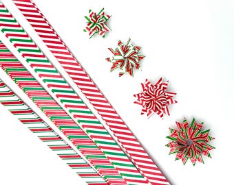 Candy Cane~ Froebel Paper Strips (52ct)