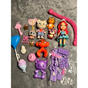Disney Ariel Mini Doll Toy Story Lotso Mixed Toy Lot Figures Accessories Kids image 1