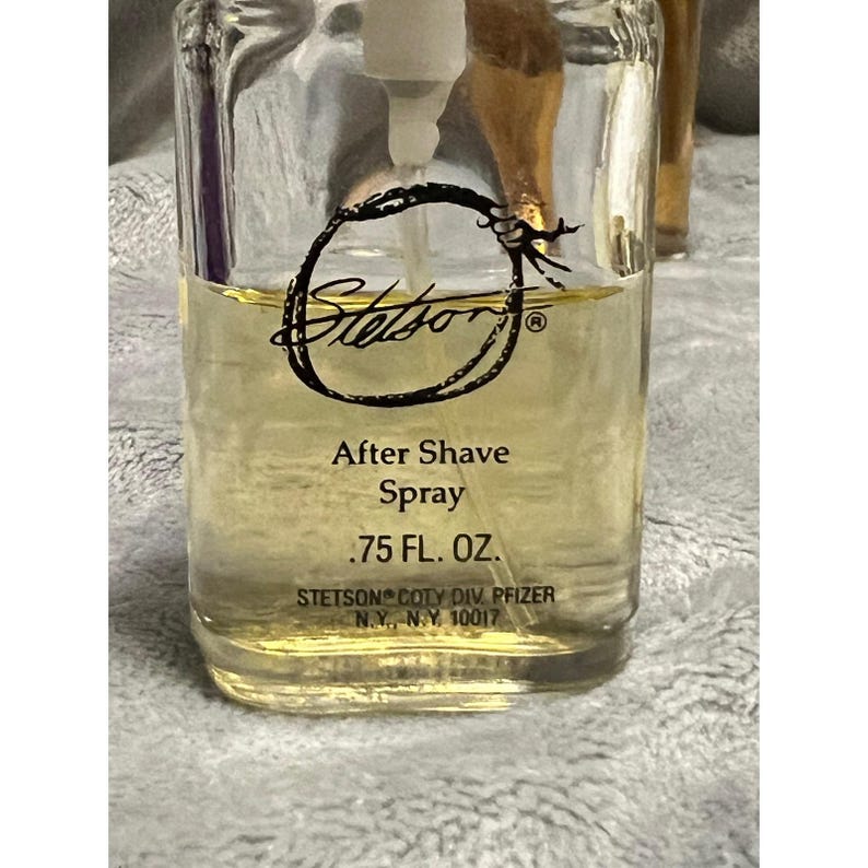 Stetson Cologne & After Shave Lot 4pc Country Original Spray Vintage image 3
