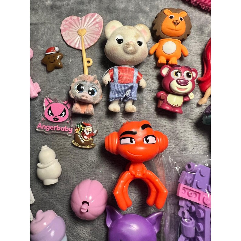 Disney Ariel Mini Doll Toy Story Lotso Mixed Toy Lot Figures Accessories Kids image 3