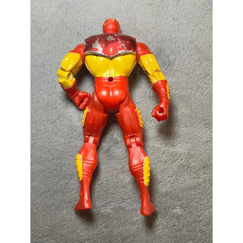 Vintage 1994 Toy Biz Iron Man Action Figure Marvel Comics 5in Retro Loose image 2