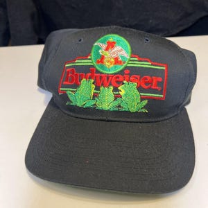 Budweiser Frog Hat - Etsy