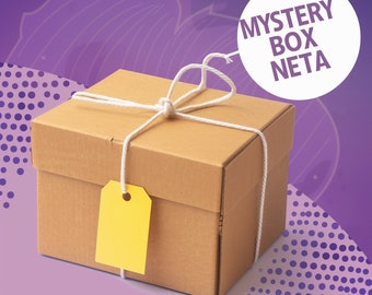 Mystery Box, handgemachtes Geschenk, Überraschungsbox, einzigartige Designartikel, hochwertige Handarbeit, Kunst und Handwerk, personalisiertes Geschenk