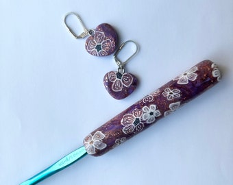 Crochet Hook, Polymer Clay