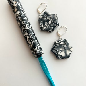 Crochet Hook, Polymer Clay Size H Bates