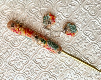 Crochet Hook, Polymer Clay