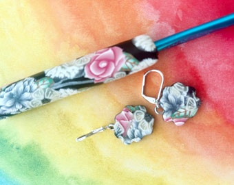 Crochet Hook, Polymer Clay, Bates size H