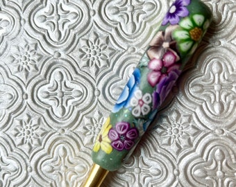 Crochet Hook, Polymer Clay, Boye Size N