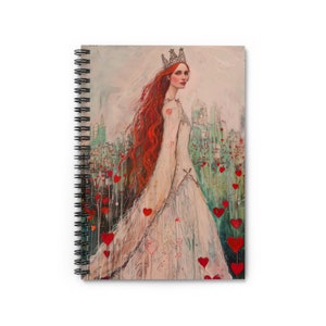 Glinda the Good Witch Spiral Journal - Fairy Tale Fantasy Art - Inspirational Notebook - Spiral Notebook - Wizard of Oz Fantasy Fairy Tale
