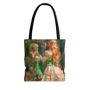 Ozma of Oz Tote Bag - Large Medium Small Faith Art Bag - Fantasy Art purse - Double Sided - Wizard of Oz Art - All Over Print