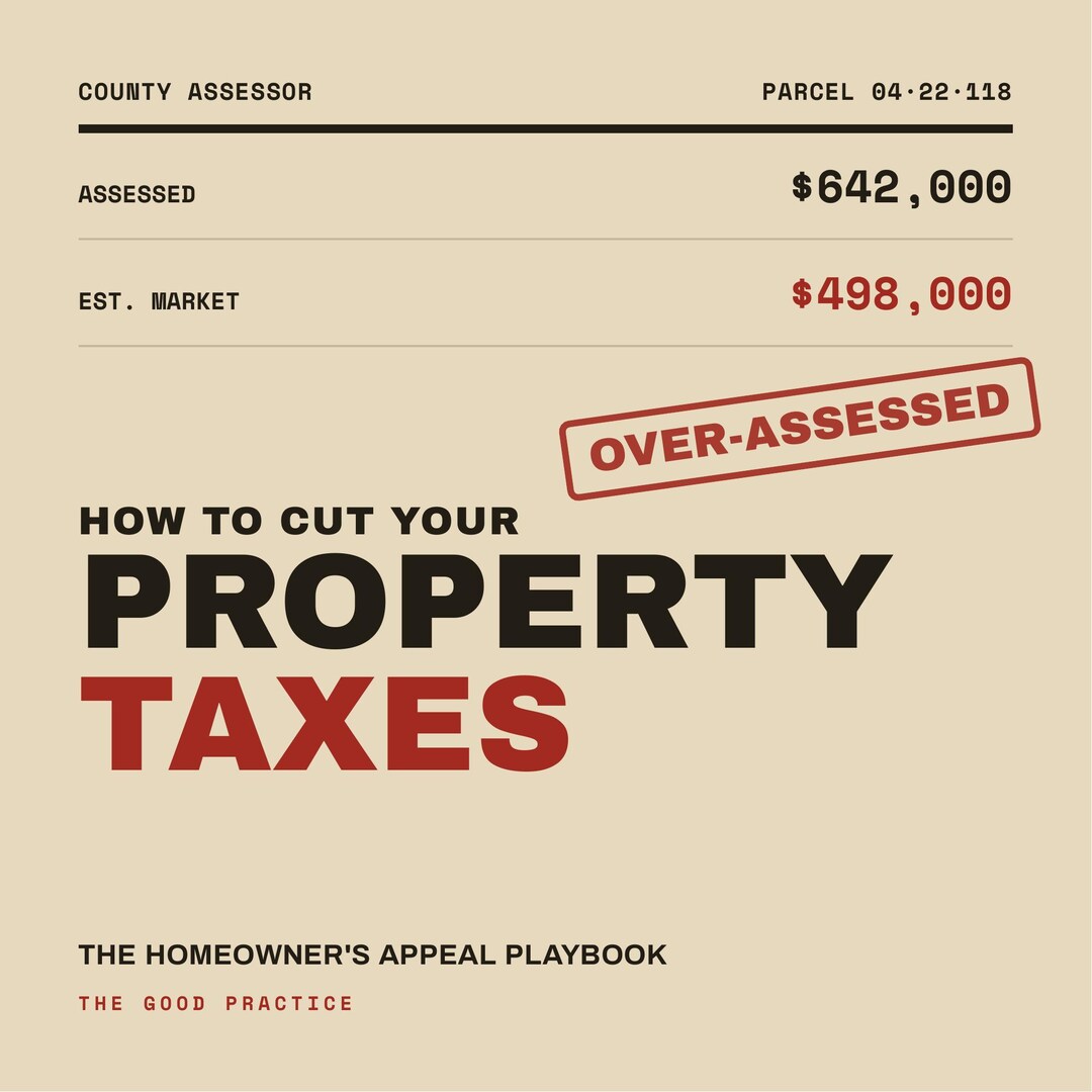 How to Cut Your Property Taxes in Half | Property Tax Appeal Guide ...