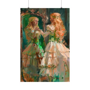 Ozma of Oz Poster Print - Multiple Sizes - Premium Matte Fine Art Print - Wizard of Oz Art - Storybook Fantasy Art