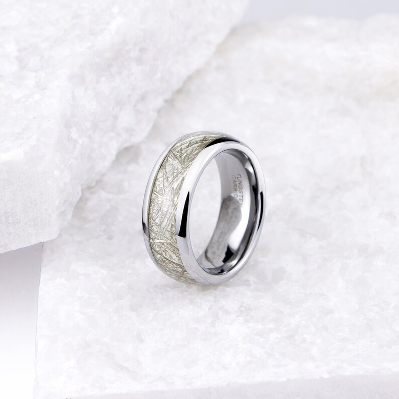 6mm 8mm Wolfraamcarbide Bruiloft Engagement Belofte Ring Band voor