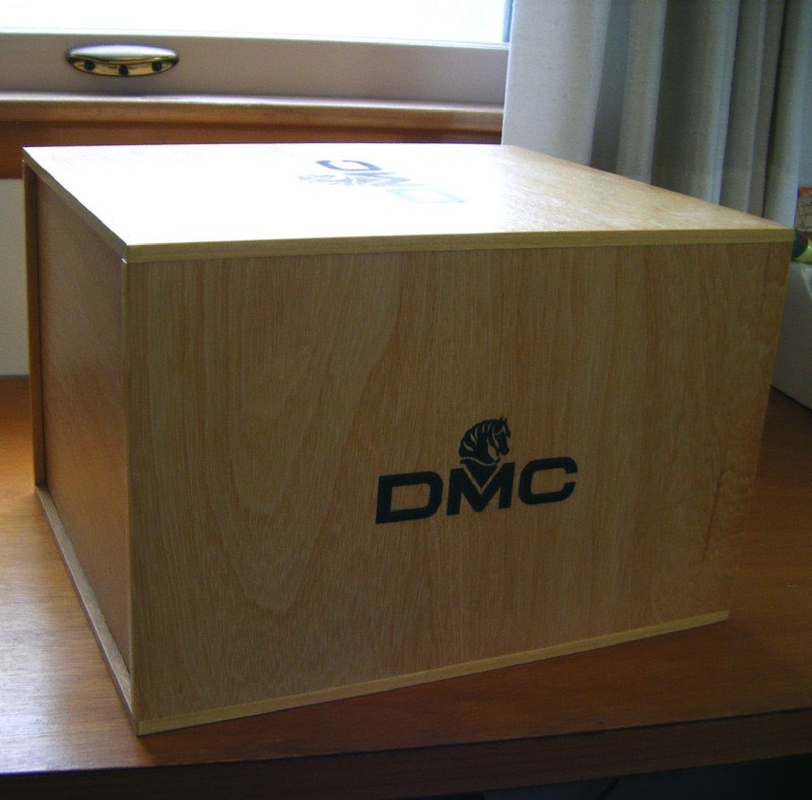 DMC Wooden Floss Storage Box Etsy