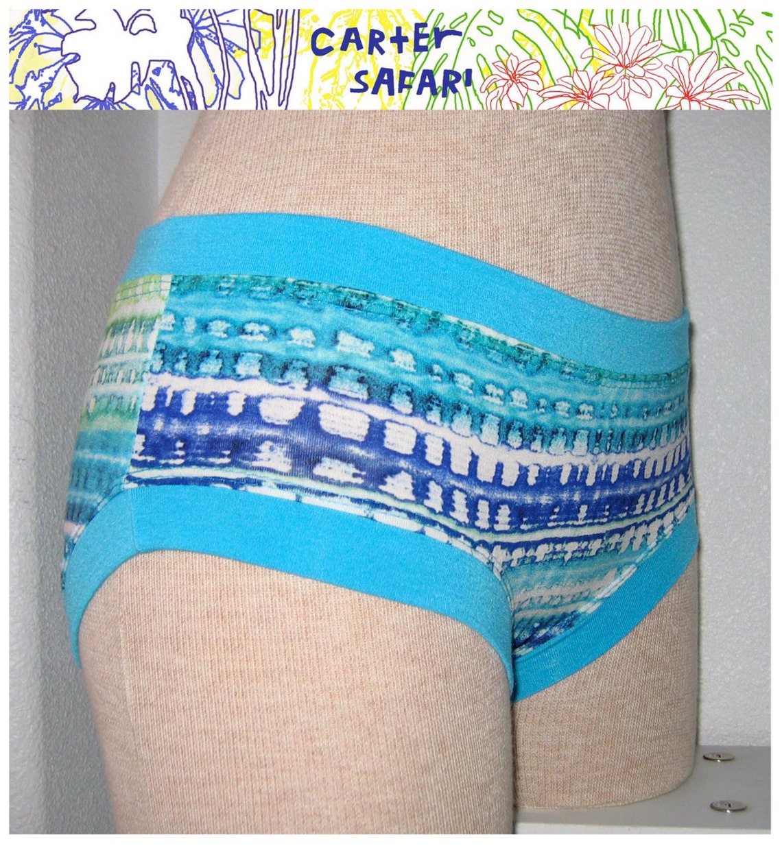 Sea Lagoon XS NoWedgie Underwear Etsy