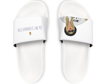 Youth PU Slide Sandals Taylor Swift Eras Summer Girls