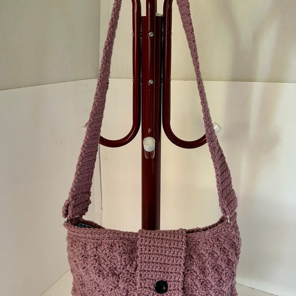 Handmade woven bag.