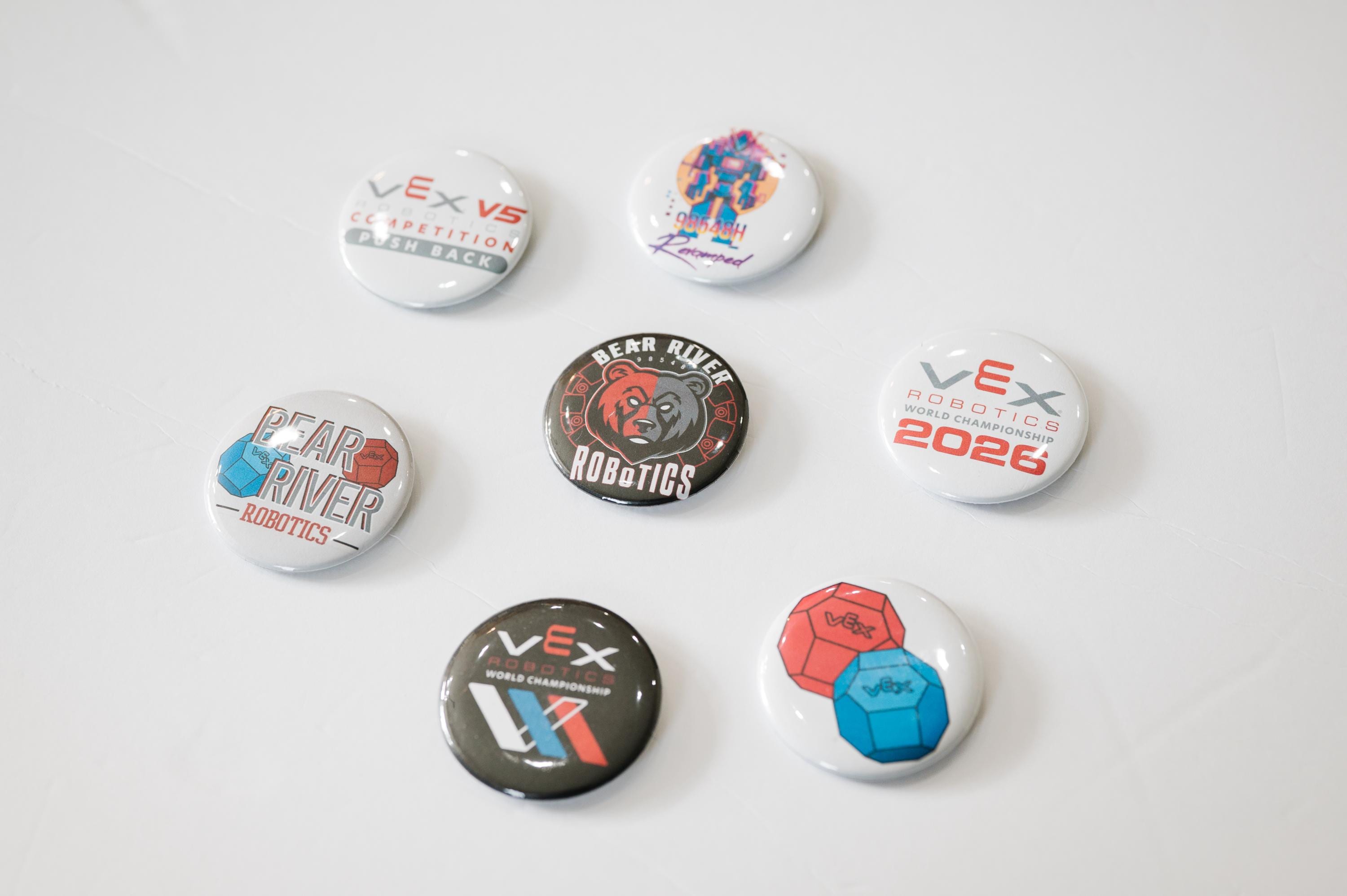 First Robotics Rookie Button Designs Custom 2.25