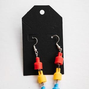 Mix-and-Match Dangle Earrings – 3 Mini Pin Design