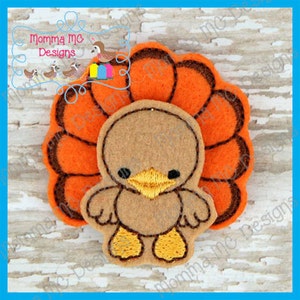Baby Turkey Machine Embroidery Design