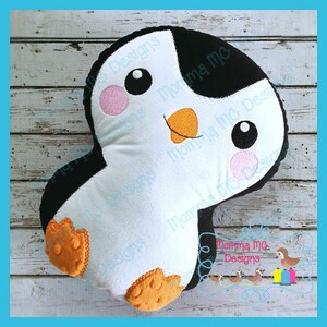 Penguin Softie Machine Embroidery File