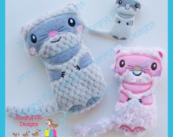 Ferret Softie Machine Embroidery File