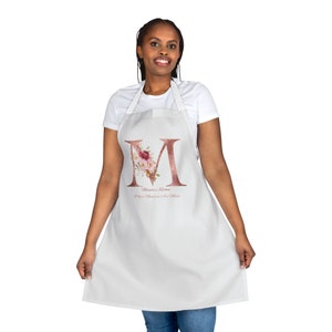 Delantal con letras personalizadas, delantal para momentos especiales, delantal de cocina, delantal con nombre personalizado, delantal de cocina personalizado, regalo para cocineros, delantal para hornear