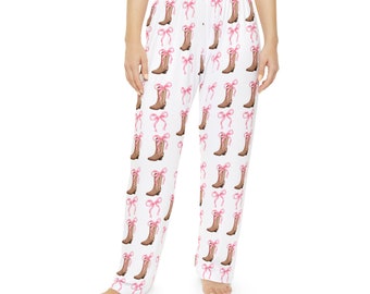 Pantalon de pyjama cow-girl : vêtements de nuit de rodéo occidental
