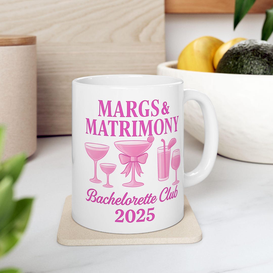 Fun Bridal Party Mug, Perfect for Bachelorette Parties, Wedding Events ...