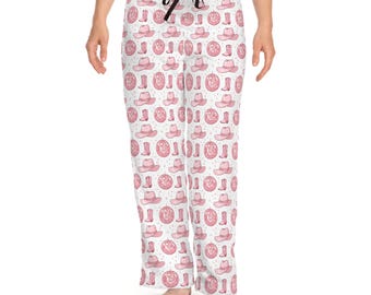 Cowgirl pajamas, Pajama Pants with Fun Patterns, Lightweight Lounge Pants, Cute Sleepwear, Relaxation Pants, Gift for Her, Bachelorette