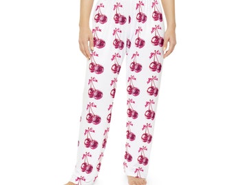 Disco Cherries Pajama Set: Women's Sleepwear Loungewear