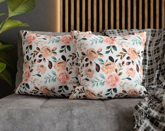 Country core pillowcases typically feature designs and patterns that evoke a sense of rustic charm, countryside aesthetics, floral prints.