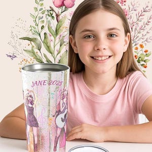 Taylor Eras Stainless Steel Tumbler: Guitar Music Lover Gift