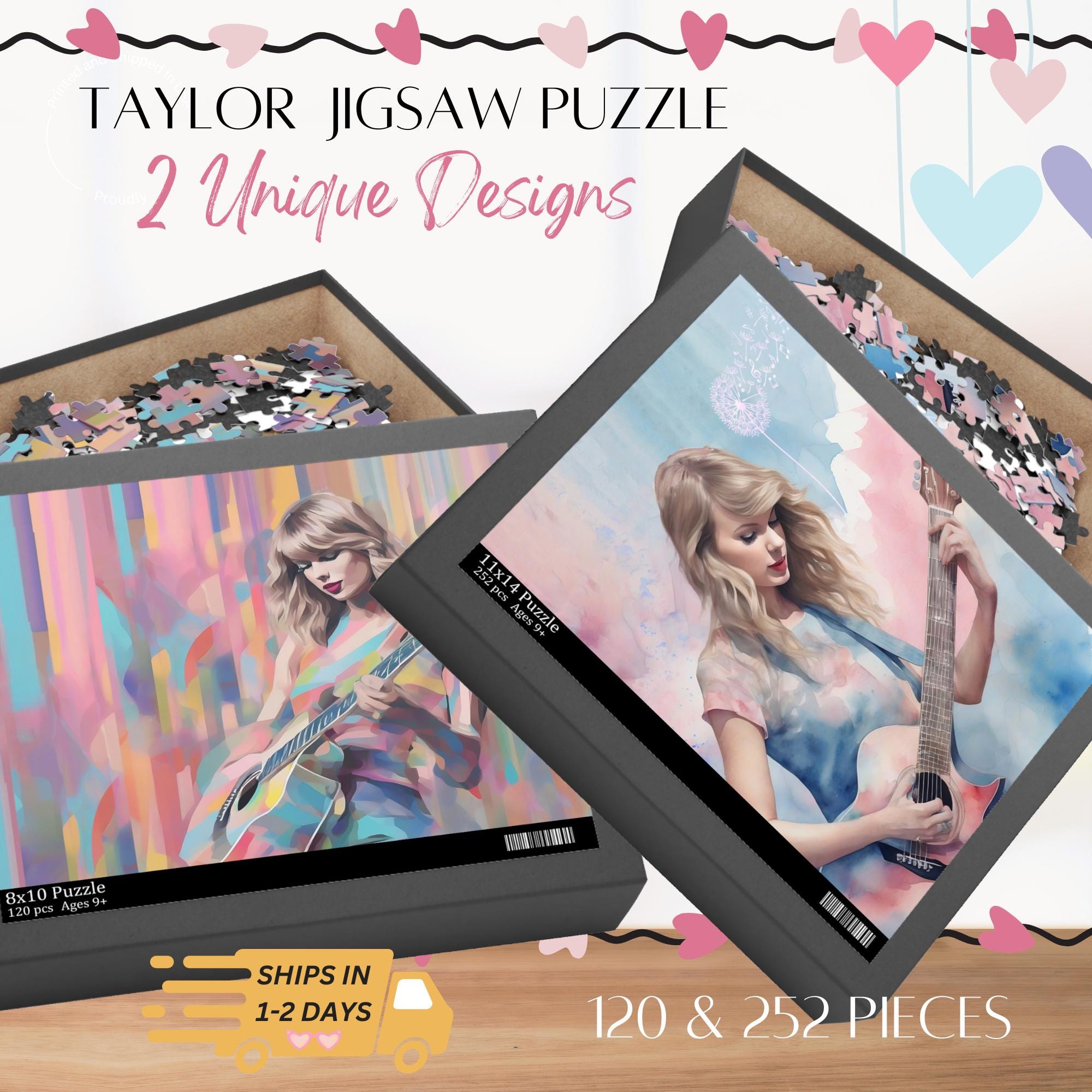 Taylor Swiftie Jigsaw Puzzle - Etsy