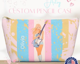 Personalisierte Federmäppchen: Taylor Inspiriert Artsy Design
