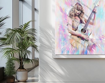 Taylor Poster Wall Art for Girls Bedroom Teen Girl Gift for Daughter TS Wall Art Posters Taylor Print for Granddaughter Niece Birthday Gift