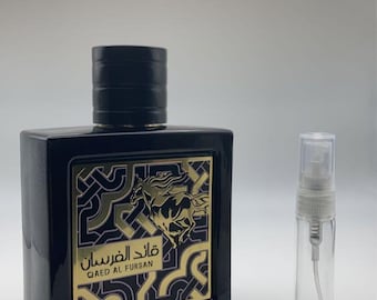 Lattafa Qaed Al Fursan - Unisex | 10, 5, 3 ML Glass Sample