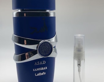 Lattafa Asad Zanzibar - Male | 10, 5, 3 ML Glass Sample